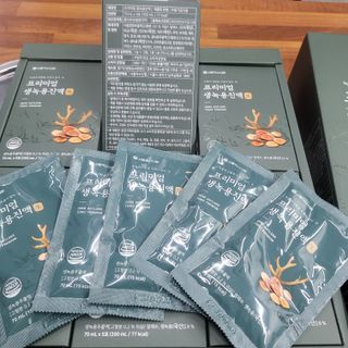 서울약사신협 약사신협_생녹용 진액_70ml x 30포 — 5점을 준 리뷰어가 2021년 7월 올린 사용 사진