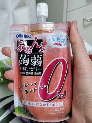 ORIHIRO 오리히로 곤약젤리 제로칼로리 130g 4종 4팩(맛별로 1팩씩) — 5점을 준 리뷰어가 2023년 3월 올린 사용 사진