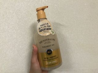 벨먼 내추럴스파 수분광채 스크럽 바디워시 600ml 5종 — 5점을 준 리뷰어가 2022년 5월 올린 사용 사진