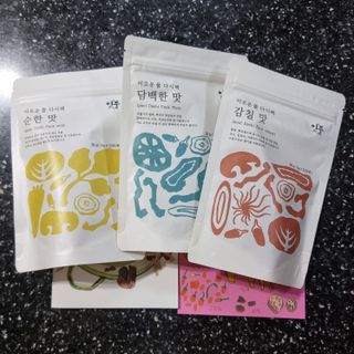 이풀 이로운풀 다시팩 3종세트(담백한맛, 감칠맛, 순한맛) — 5점을 준 리뷰어가 2022년 11월 올린 사용 사진