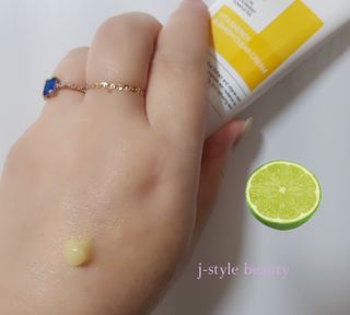 랑벨 비타 에너지 잡티 크림 75ml (피부 속 기미완화크림) — 5점을 준 리뷰어가 2022년 6월 올린 사용 사진