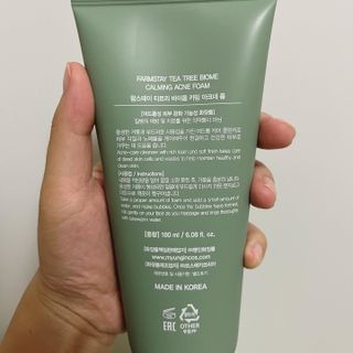 팜스테이 티트리 바이옴 카밍 아크네 폼 — 5점을 준 리뷰어가 2022년 7월 올린 사용 사진