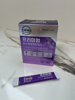 [유산균] 오마이락 프리미엄 포스트바이오틱스 30P — 5점을 준 리뷰어가 2022년 11월 올린 사용 사진