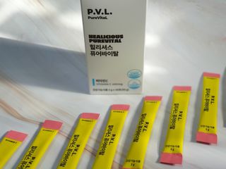힐리셔스 퓨어바이탈 석류맛 — 5점을 준 리뷰어가 2021년 2월 올린 사용 사진