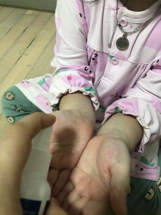 셀바이져 항균 스프레이 핸드워시 + 키즈세정제 SET — 5점을 준 리뷰어가 2021년 1월 올린 사용 사진