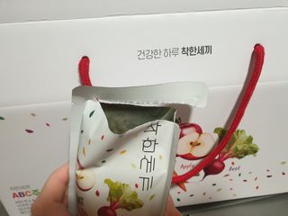 헬스업 착한세끼 ABC — 5점을 준 리뷰어가 2021년 6월 올린 사용 사진
