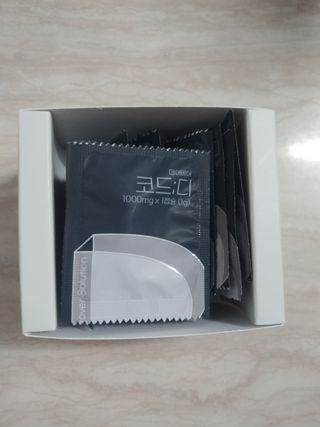 데어베어 [알쓰구원템] 숙취링거 성분을 담은 코드디 10개입 — 5점을 준 리뷰어가 2022년 4월 올린 사용 사진