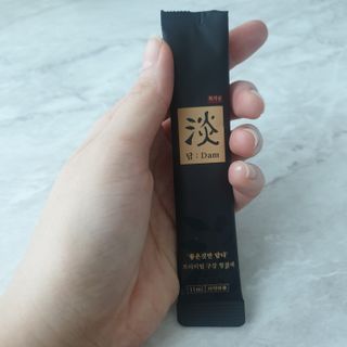 담소은 자극없는 무알콜 휴대용 한방가글 스틱 가글담 — 5점을 준 리뷰어가 2023년 2월 올린 사용 사진