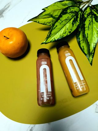 BLENDY'S 핑크 스무디+블론디 스무디 — 5점을 준 리뷰어가 2021년 9월 올린 사용 사진