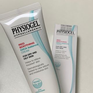 피지오겔 레드수딩 시카밸런스 크림 50ml — 5점을 준 리뷰어가 2022년 4월 올린 사용 사진