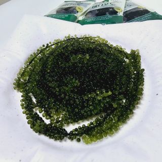 [피터씨마켓] 바다포도 100g(20g x 5봉) 우미부도 그린캐비어 ASMR 소분포장 — 5점을 준 리뷰어가 2024년 8월 올린 사용 사진