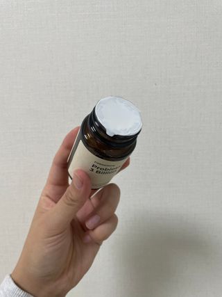 나우캠페인용 [포미나우]이탈리아 비건 인증 완료 유산균 30억 — 5점을 준 리뷰어가 2023년 10월 올린 사용 사진