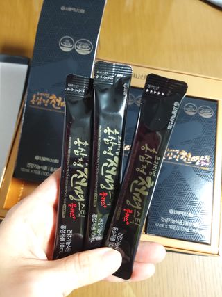 서울약사신협 약사신협_천명플러스스틱_10mlx30포 — 5점을 준 리뷰어가 2020년 12월 올린 사용 사진