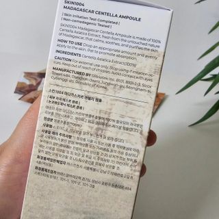 MF[스킨1004] 마다가스카르 센텔라 앰플 100ml — 5점을 준 리뷰어가 2024년 5월 올린 사용 사진