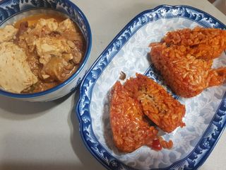 삼양냉동 [삼양] 불닭참치마요구운주먹밥+불닭볶음김치구운주먹밥 2세트구성 — 4점을 준 리뷰어가 2021년 2월 올린 사용 사진