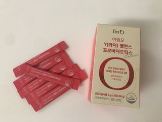 아임오 Y와이 밸런스 프로바이오틱스 30포 — 5점을 준 리뷰어가 2021년 12월 올린 사용 사진