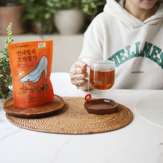 FREE [푸딜라이트] 씬데렐라 호박팥차 하루 한 잔으로 가볍게, 구수한 풍미 가득 호박차 — 5점을 준 리뷰어가 2023년 12월 올린 사용 사진