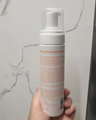MF프리 [닥터문] 유산균 락토케어 질경초 여성청결제 200ml (폼타입) — 5점을 준 리뷰어가 2022년 6월 올린 사용 사진