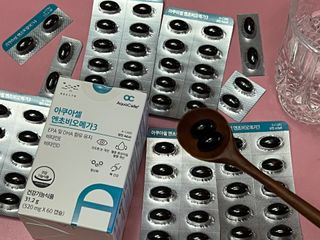 메디포스트 모비타 아쿠아셀 엔초비오메가3 60캡슐 — 5점을 준 리뷰어가 2023년 1월 올린 사용 사진
