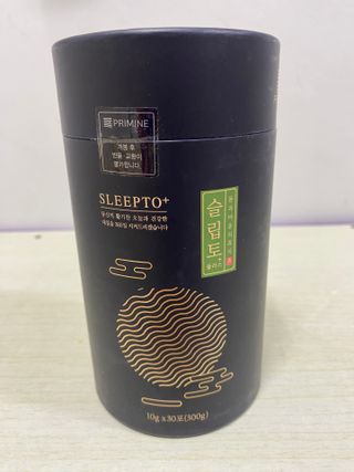 프리마인 자체 기업부설 연구소에서 찾아낸 건강한 수면의 비밀.  슬립토 플러스 30포 — 5점을 준 리뷰어가 2023년 4월 올린 사용 사진