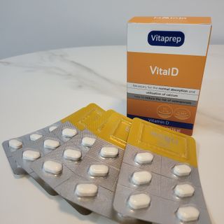 뉴트리션팩토리 비타프렙 바이탈디 비타민D 500mg — 4점을 준 리뷰어가 2021년 10월 올린 사용 사진