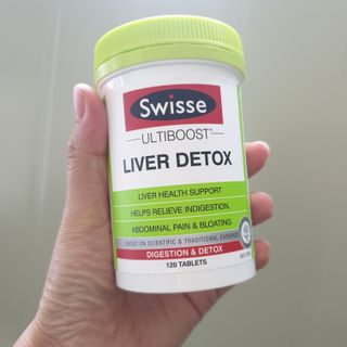 Swisse 스위스 리버디톡스 120정 — 5점을 준 리뷰어가 2021년 3월 올린 사용 사진