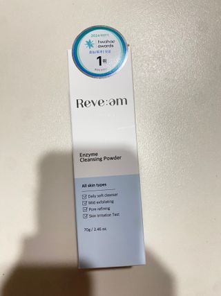 나우 0[리브엠] 화해 1등 클렌징 파우더! 모공&피지 말끔순삭 — 4점을 준 리뷰어가 2025년 2월 올린 사용 사진