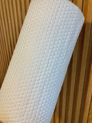 부직포나라 중금속유해물질ZERO 뜯어쓰는 주방 일회용수세미 60매 2매 — 4점을 준 리뷰어가 2022년 9월 올린 사용 사진