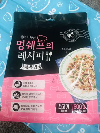 멍쉐프의 레시피 볶음밥 — 5점을 준 리뷰어가 2021년 7월 올린 사용 사진