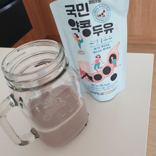 국민바이오 약콩두유 — 4점을 준 리뷰어가 2022년 5월 올린 사용 사진