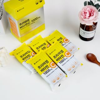 서울약사신협 프리미엄 비타민C 1,000mg_2.5g x 50포 — 5점을 준 리뷰어가 2021년 9월 올린 사용 사진