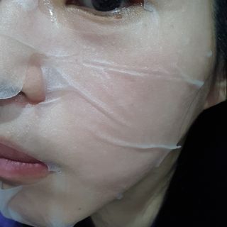 세뚜아(Cettua) [세뚜아] 모이스처 밸런싱 페이셜 마스크 Cettua Moisture Balancing Facial Mask 5매 — 5점을 준 리뷰어가 2024년 1월 올린 사용 사진