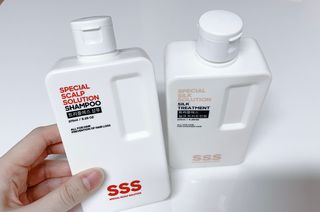 트리플에스 탈모 샴푸 275ml + 실크 트리트먼트 275ml — 4.5점을 준 리뷰어가 2021년 2월 올린 사용 사진