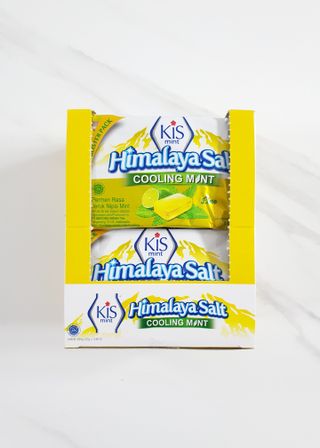 마요라 히말라야 솔트 캔디 2종-페퍼민트 맛, 라임민트 맛 — 5점을 준 리뷰어가 2023년 1월 올린 사용 사진