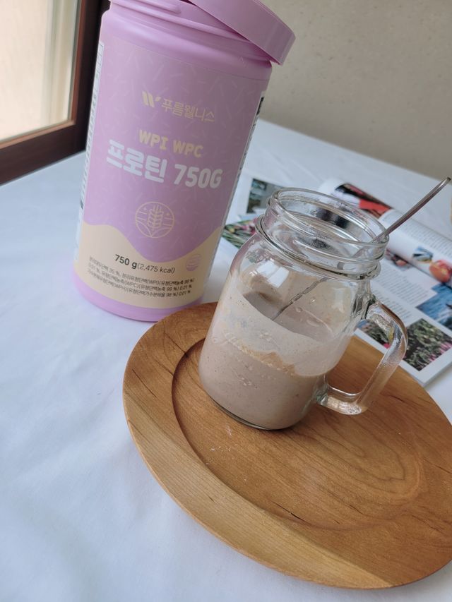 [푸름웰니스] 프로틴 다이어트 단백질 쉐이크 (750g) 리뷰 사진