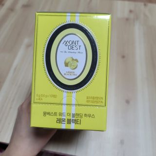 몽베스트 위드더 블랜딩 하우스 _레몬 블랙티 — 5점을 준 리뷰어가 2023년 2월 올린 사용 사진