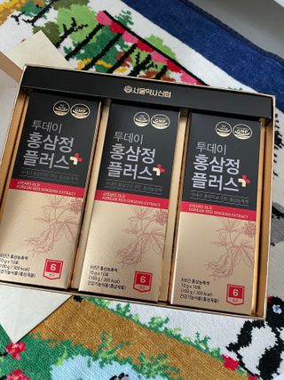 서울약사신협_투데이홍삼정플러스스틱_10g x 30포 — 5점을 준 리뷰어가 2021년 1월 올린 사용 사진