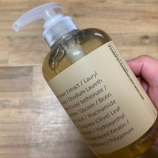 빅그린 안티 헤어로스 탈모 카렌듈라 바이옴 샴푸 500ml (지성두피용) — 4점을 준 리뷰어가 2022년 7월 올린 사용 사진