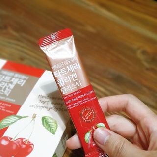 자연에온 몽모랑시 타트체리 3종 세트 구성 - 저분자콜라겐젤리, NFC 착즙주스 — 5점을 준 리뷰어가 2021년 7월 올린 사용 사진