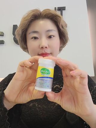 컬처렐 LGG 유산균 이뮨 디펜스 28정 — 5점을 준 리뷰어가 2021년 2월 올린 사용 사진