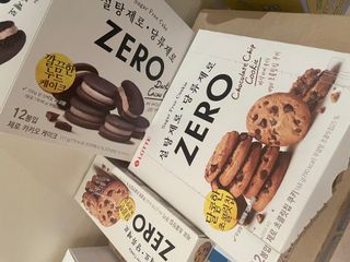 ZERO (초콜릿 칩 쿠키, 카카오 케이크, 후르츠 젤리, 아이스 콜라, 아이스 초코바) — 5점을 준 리뷰어가 2022년 6월 올린 사용 사진