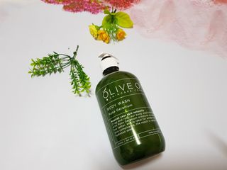 올리브 오일 스킨케어 컴퍼니 [OOSC] 향기로운 보습 로즈 제라늄 바디워시 500ml — 4점을 준 리뷰어가 2021년 4월 올린 사용 사진