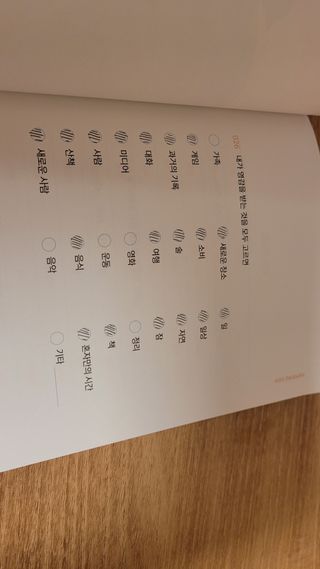 워터멜론컴퍼니 마음 백문 백답 / 가족 연애 진로 결혼 부모님 친구 우정 문답100문 100답 — 4점을 준 리뷰어가 2022년 11월 올린 사용 사진