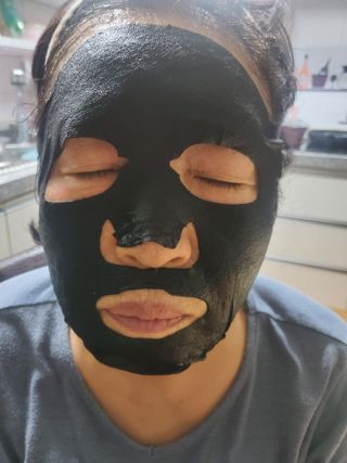 아노브코스메틱스 리커버 마스크팩 — 5점을 준 리뷰어가 2021년 11월 올린 사용 사진