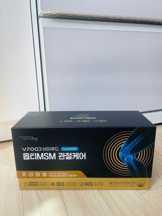 [브이푸드] 옵티MSM 관절케어 (70ml x30포) — 5점을 준 리뷰어가 2022년 6월 올린 사용 사진