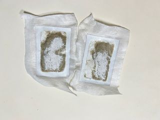[레제르] 아로마 수액패치 발패치 30매입 -라벤더향/유칼립투스향/대나무향 — 5점을 준 리뷰어가 2022년 3월 올린 사용 사진