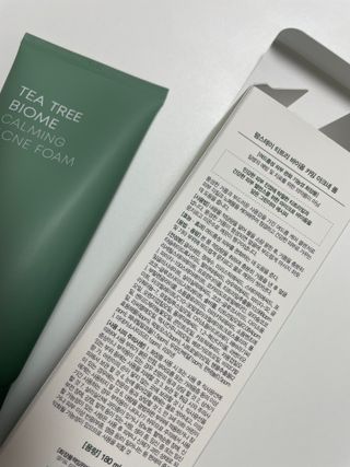 팜스테이 티트리 바이옴 카밍 아크네 폼 — 5점을 준 리뷰어가 2022년 3월 올린 사용 사진