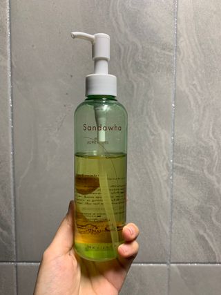 스킨큐어 산다화 순한 클렌징 동백 오일 200ml — 5점을 준 리뷰어가 2023년 6월 올린 사용 사진