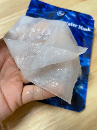 체르엠 그린 케비어 더블워터 마스크팩 5매입  2팩 — 5점을 준 리뷰어가 2021년 10월 올린 사용 사진