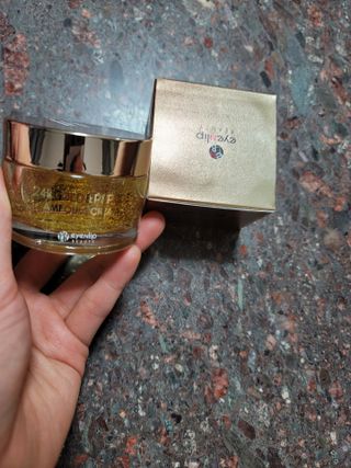 아이앤립 / EYENLIP 아이앤립 24K 골드 N 펩타이드 앰플 크림 — 5점을 준 리뷰어가 2021년 3월 올린 사용 사진